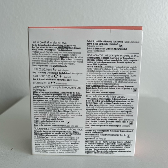Clinique 3-Step Creates Great Skin set Basic 3 temps - Picture 2 of 7